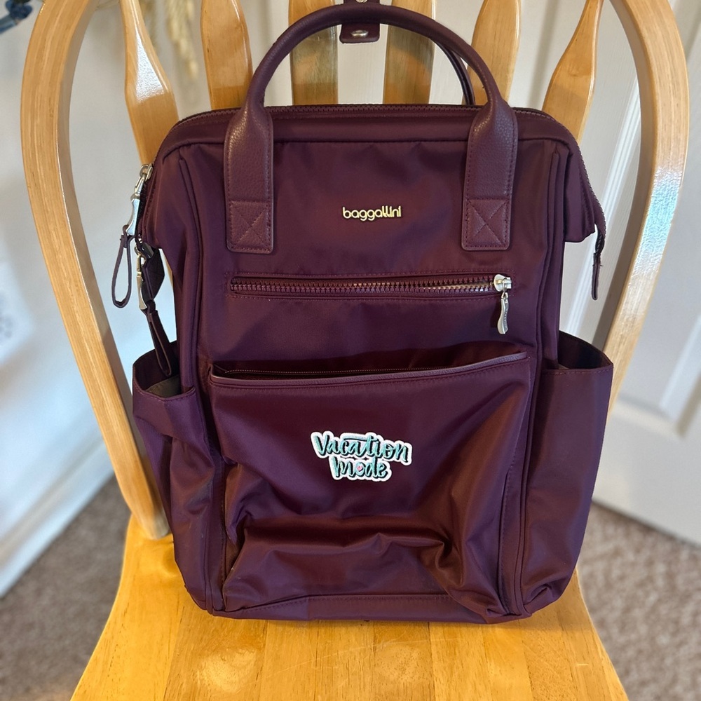 Baggallini Purple Soho Backpack